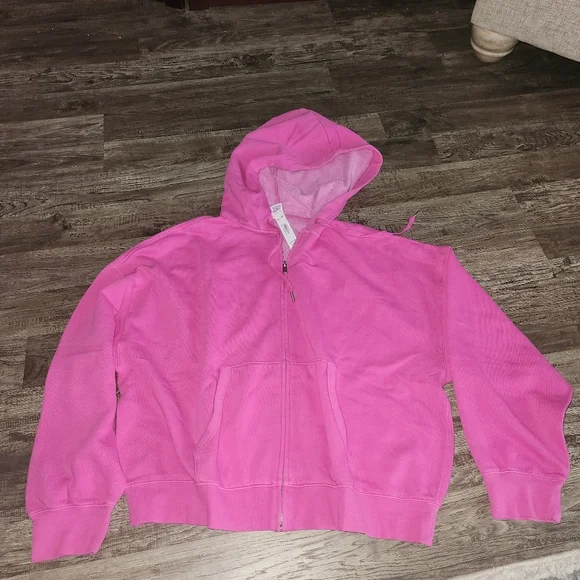 Victoria's Secret Full Zip Campus Hoodie - Picture 4 of 8